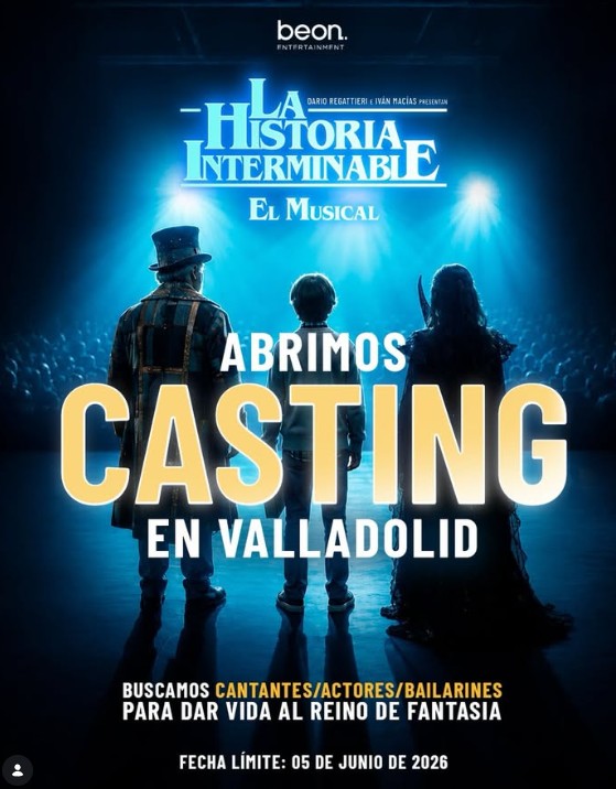 Urgen niños/as de 10 a 20 años y actores/actrices/bailarines/as de 18 a 45 años para Musical “La Historia Interminable” en Madrid