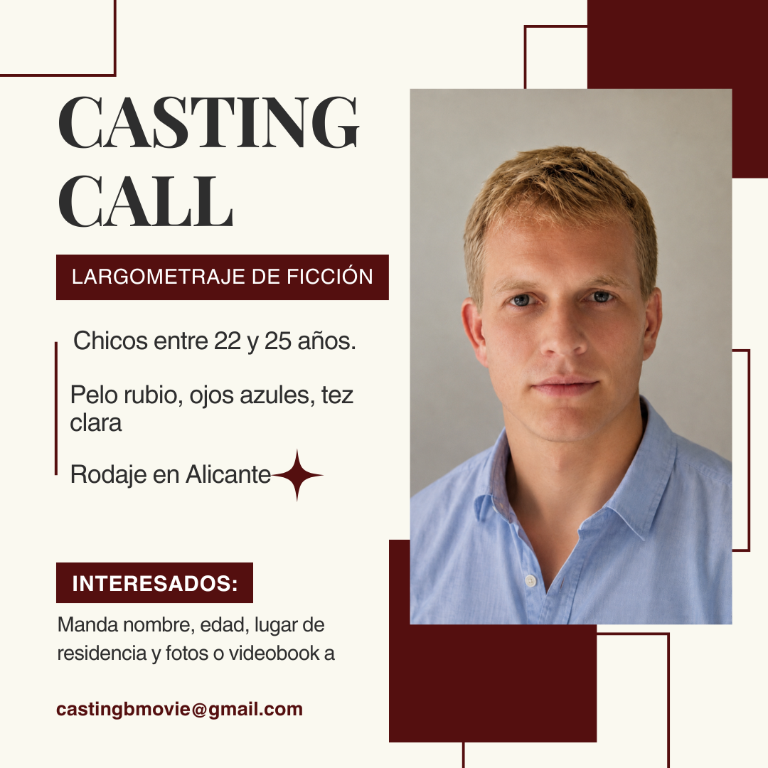 Casting Largometraje de Ficción en Alicante
