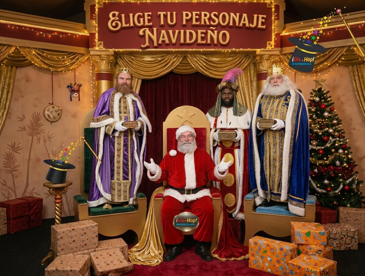 Busco actor BARBA BLANCA para PAPA NOEL y REYES MAGOS en MADRID