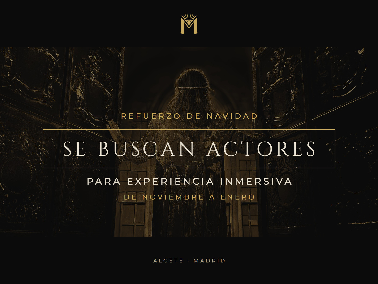 Actrices y actores para experiencia inmersiva en Madrid